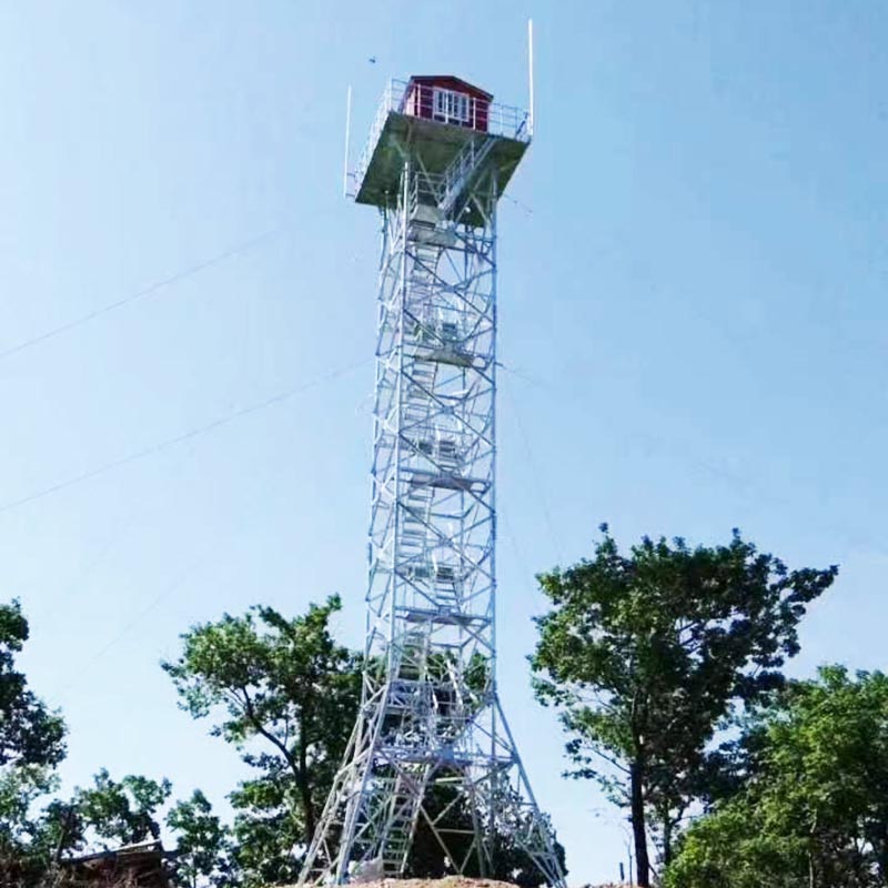 Steel Structure Panlabas na Scenic Area Monitoring Tower